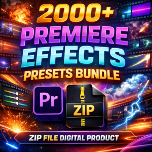2000+ Premiere Pro Effects Presets Bundle
