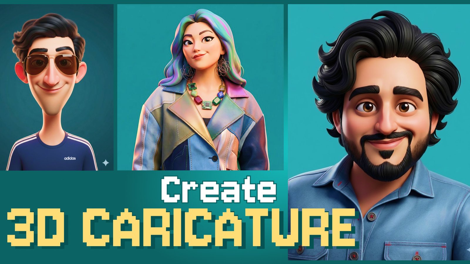 Nano Banana 3D Caricature Trend